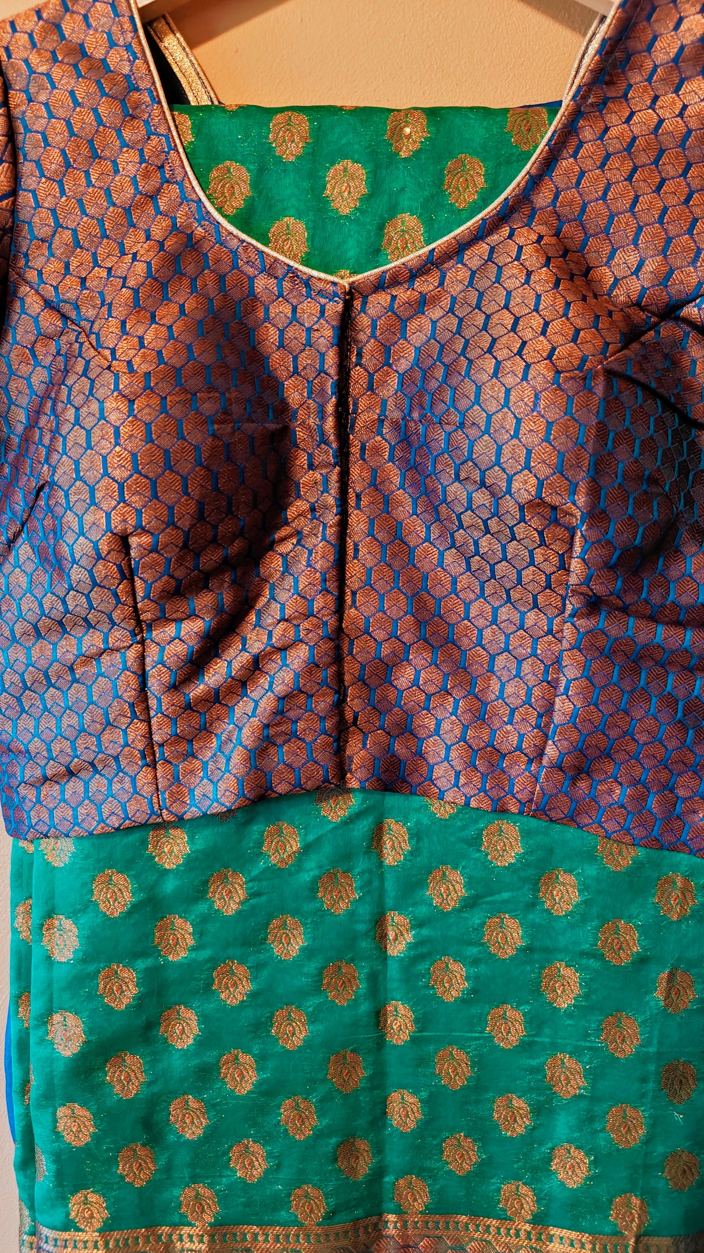 Banarasi Silk Saree with Ready-to-Wear Blouse