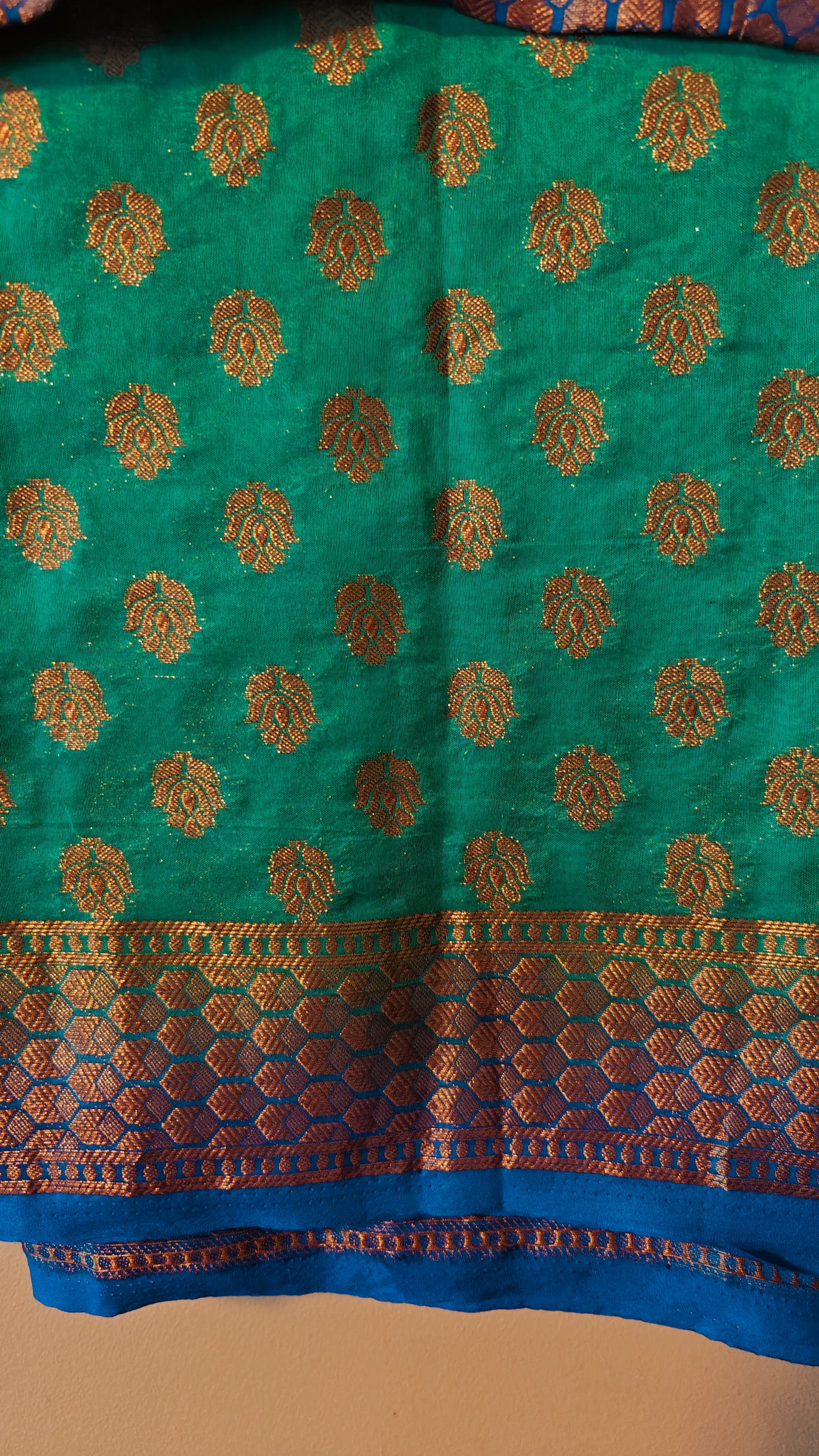 Banarasi Silk Saree with Ready-to-Wear Blouse