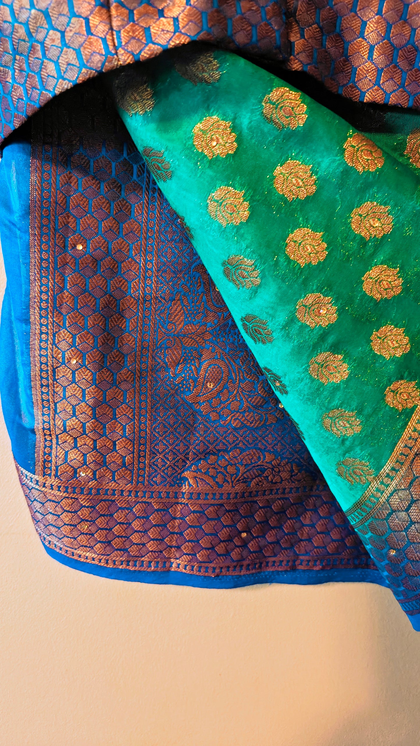 Banarasi Silk Saree with Ready-to-Wear Blouse